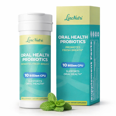 Lincnutri Oral Probiotics For Bad Breath - 10 Billion Cfu Dental Probiotic