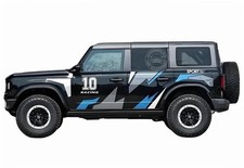 Graphics Camouflage Stripe Car Sticker For Ford Bronco Hood Side Door Decals Graphics Camouflage Stripe Car Sticker For Ford Bronco Hood Side Door Decals