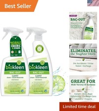 Bac-Out Carpet Cleaner Spray, Stain Remover and Odor Eliminator, Use on Area ...