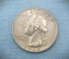 1964-P Washington Quarter, 90% Silver