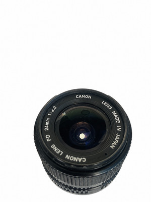 Canon FD 24mm f/2.8 Weitwinkelobjektiv Vintage mit Zubehör Made in Japan