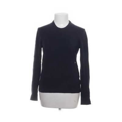 NN07, Strickpullover, Größe: M, TED, Blau, Wolle, Einfarbig, Feinstrick #Ocl