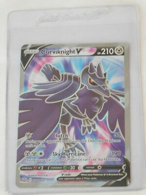 POKEMON TCG BATTLE STYLES CORVIKNIGHT FULL ART HOLO CARD #156 (Near-Mint - Mint)