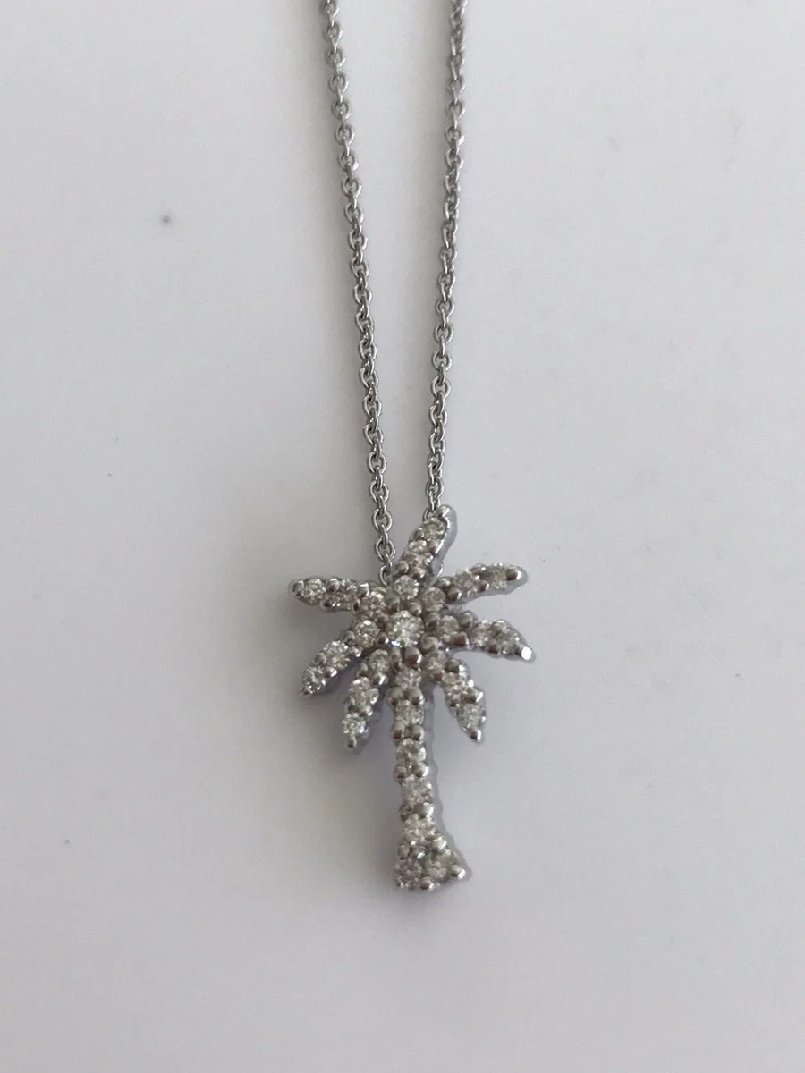 Roberto coin palm shop tree necklace