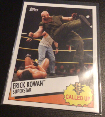 2015 Topps Heritage WWE NXT Called Up #18 Erick Rowan- NM-MT
