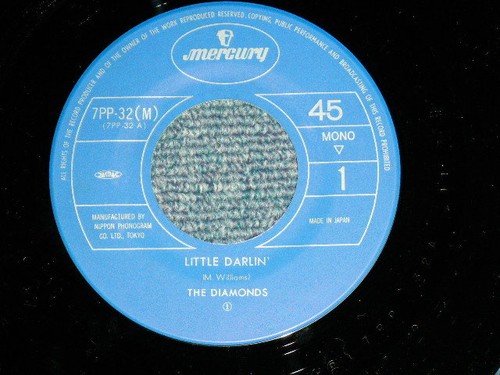 The DIAMONDS Japan 1981 Reissue NM 7"45 LITTLE DARLIN' - Bild 5 von 6