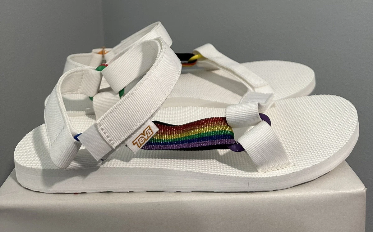 Teva Sport Original Universal Pride Rainbow Sandals Men s 1125891 Size 12