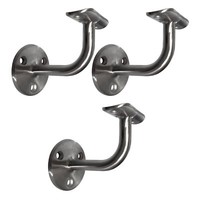 3Er Set HandlaufträGer 90° Wandmontage Edelstahl Handlaufhalter TreppengeläNder