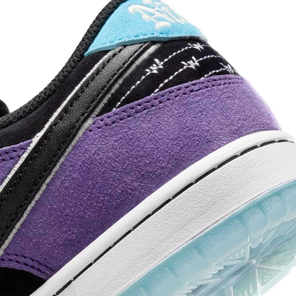 Hayley Wilson x Nike SB Dunk Low Pro Black Court Purple HJ0513-500