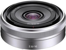 SEL16F28 16mm F2.8 AF Wide Angle Lens for Sony E-mount Autofocus Prime Camera