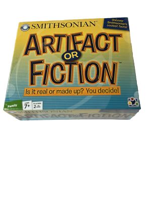 SMITHSONIAN Artifact or Fiction Game ''Is It Real Or Made Up? You Decide!