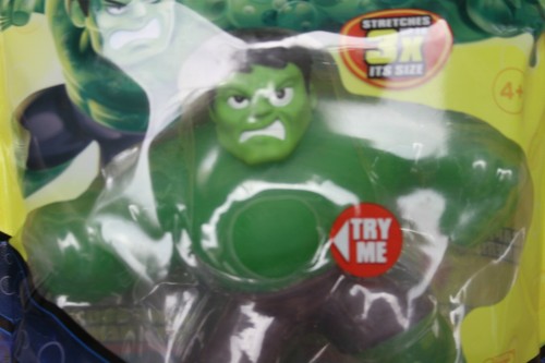 Figura de acción Heroes of Goo Jit Zu Marvel The Incredible Hulk Squishy nueva - Imagen 2 de 4