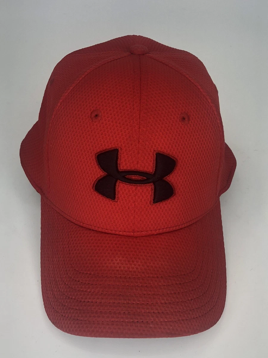 Under armour top red cap