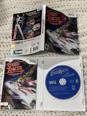 Speed Racer: The Videogame (Nintendo Wii, 2008) Complete w/ Manual