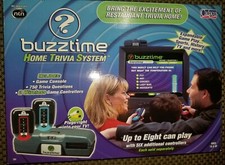Buzztime Home Trivia System Cadaco Includes Game Console, 2 Wireless Controllers