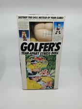 1989 Golfer's Tear Apart Stress Doll Detachable Arms Legs Rare Vintage Plush