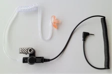 Semi Custom Ear Mold With 3.5 mm LIsten Only Acoustic Tube Earpiece