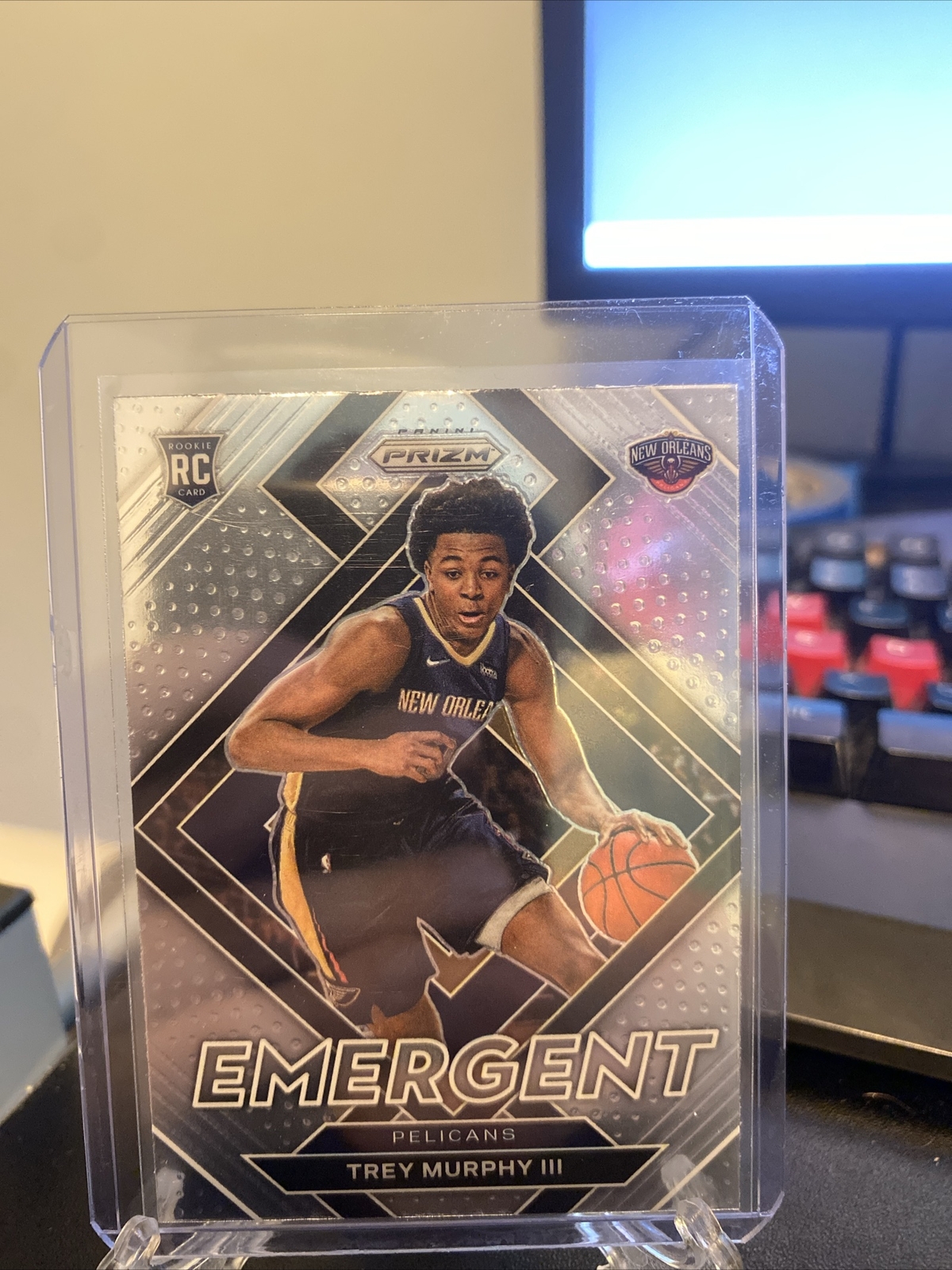 2021-22 Panini Prizm Emergent Trey Murphy III #3 Rookie RC