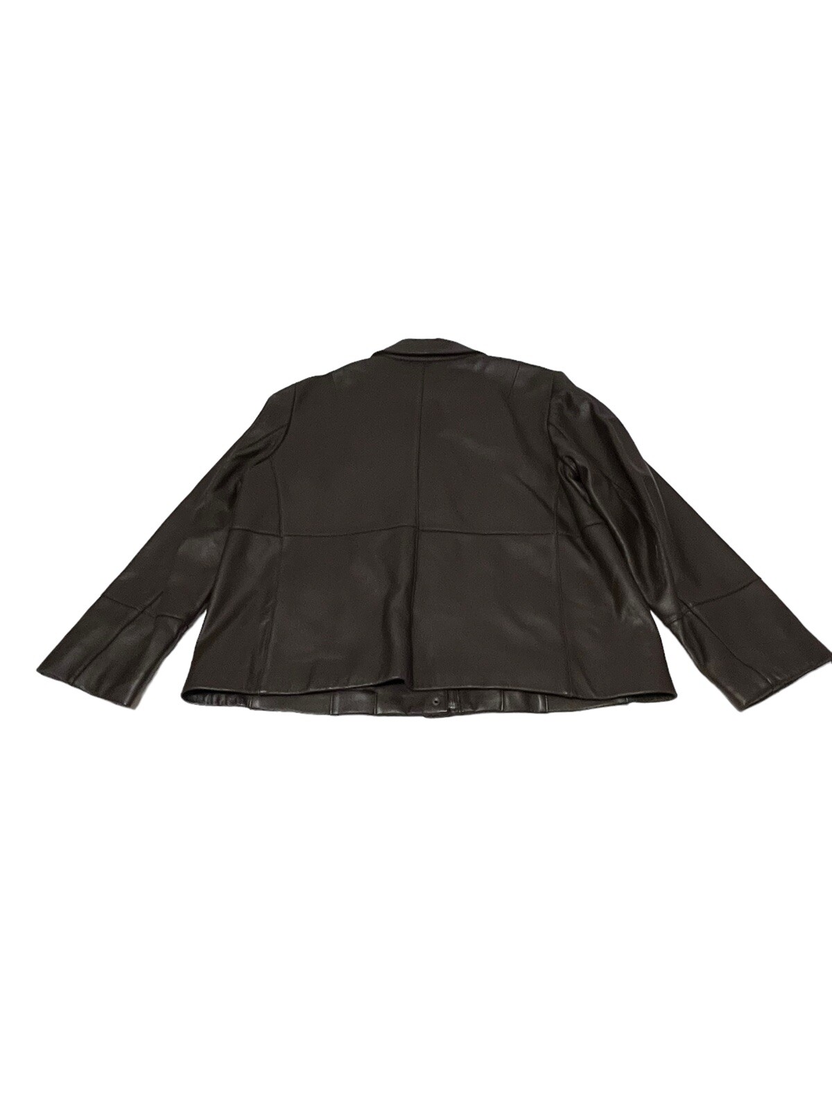 Pendleton Jacket BROWN Leather Buttons Women size… - image 7