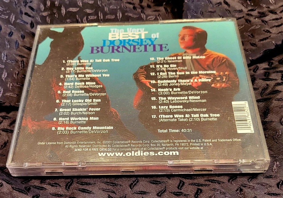The very Best Of Dorsey Burnett TALL OAK TREE featuring there was a 2001 CD - Bild 2 von 2