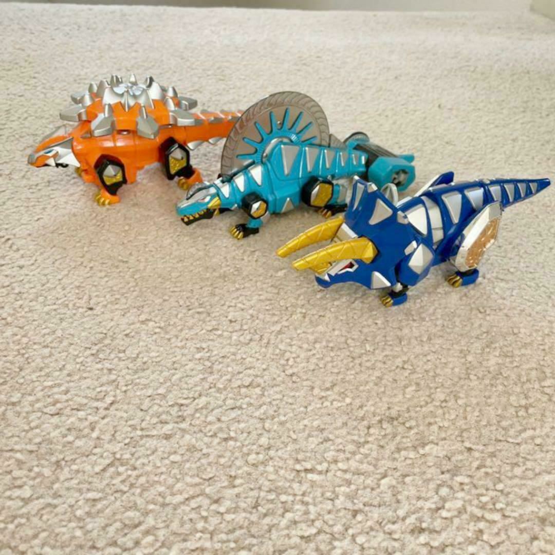Power Rangers Dino Thunder Abaranger DX Ankylo Dimetro Tricera