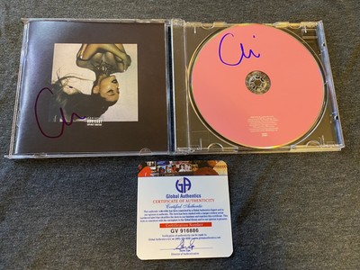 Ariana Grande Signed Autograph Thank U Next Album Cd Gai Coa Authenticated Ebay