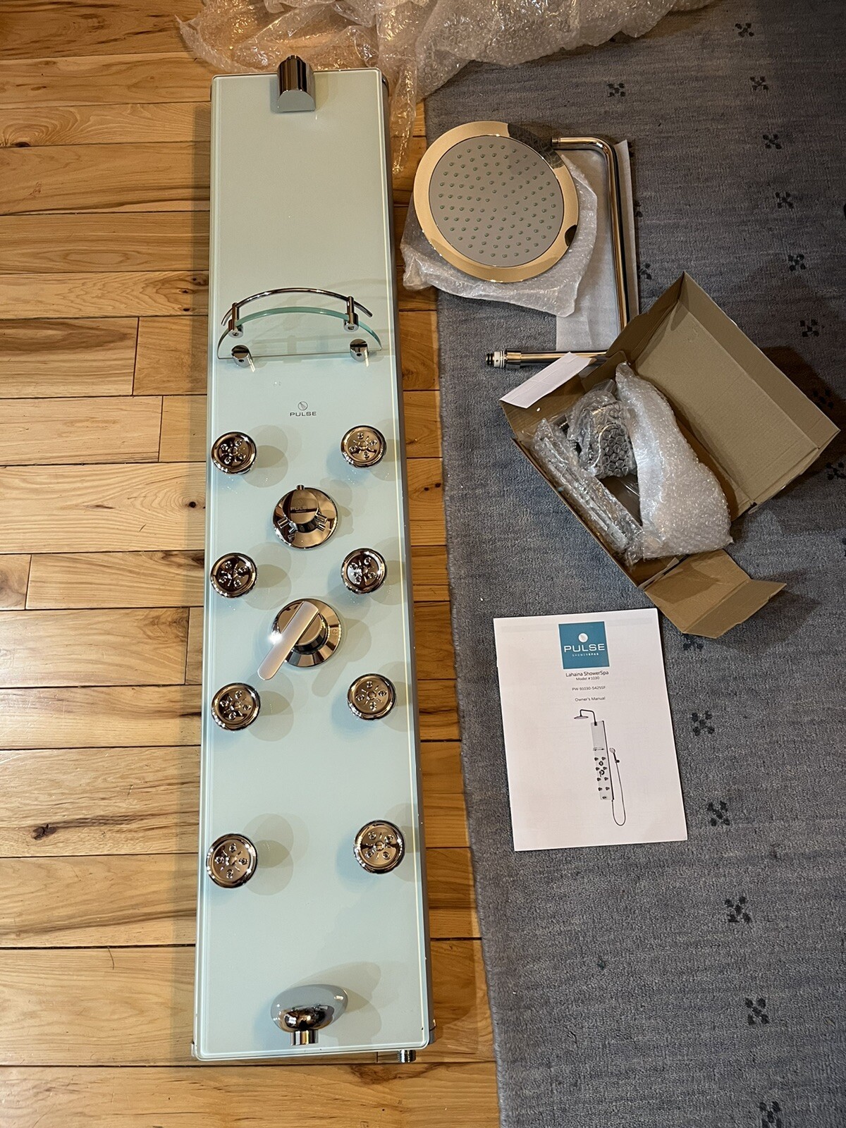 PULSE SHOWERSPAS 1030 Glass Shower PanelLahaina Showerspa New IDEAL IJL