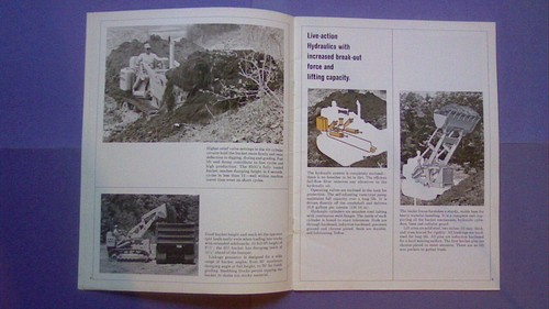 Caterpillar Cat 933 Traxcavator Loader Sales Brochure, VINTAGE EARTH MOVING - Imagen 5 de 11