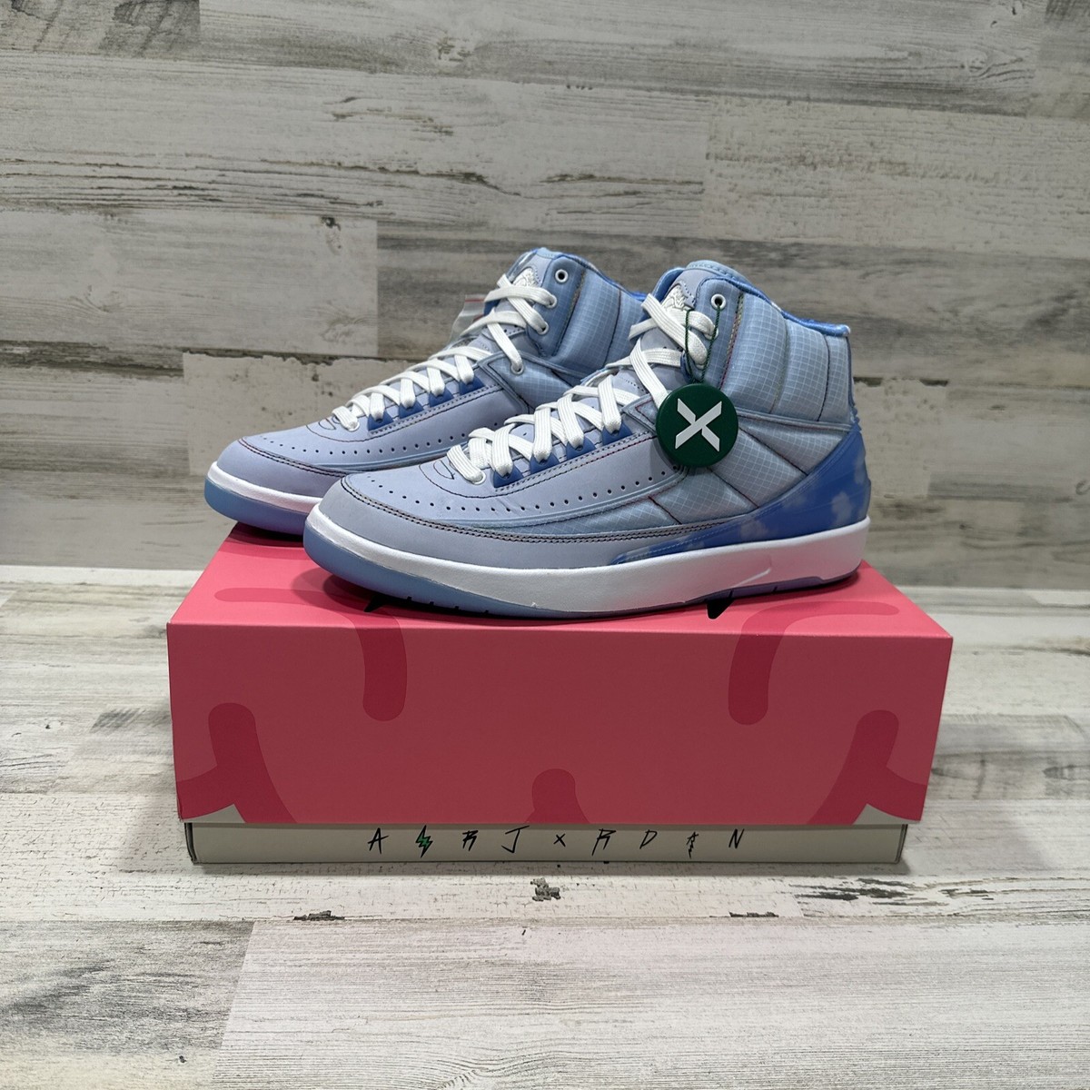 Size 9.5 - Air Jordan 2 Retro SP x J. Balvin Blue/White 2022