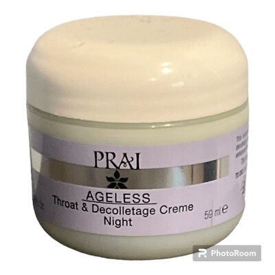 PRAI Ageless Throat & Decolletage Creme 1.7 oz 50 ml FULL SIZE