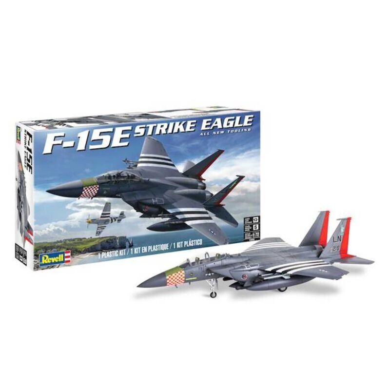 Revell F-15E STRIKE EAGLE プラモデル Revell 1/72 F-15E Strike Eagle Model Kit | eBay