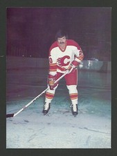 Bob Murdoch Calgary Flames Team Issued Hockey Postcard