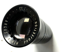 VINTAGE ARGUS 500 PROJECTOR LENS - 4 INCH - f 3.3