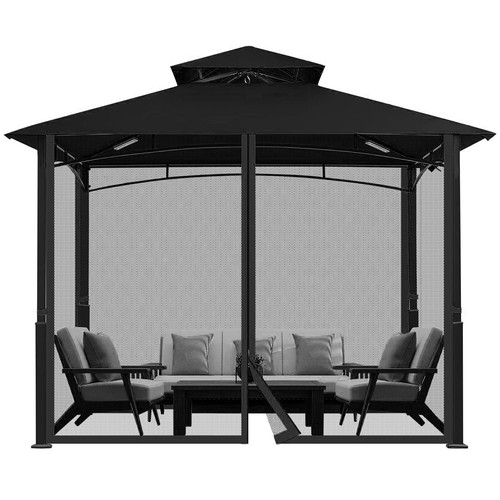 Gazebo Canopy Tent Universal Replacement Mosquito Netting Outdoor Party Shelter - Picture 19 of 31