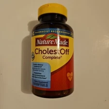 Nature Made Cholestoff Complete Dietary Supplement 120 Softgels Exp 06/2026+