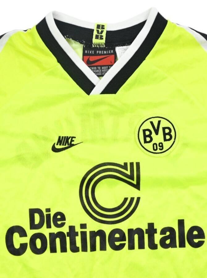 DORTMUND  長袖ユニフォーム #7 NIKE Nike 1995-96 BORUSSIA DORTMUND LONGSLEEVE L. KINDER | eBay