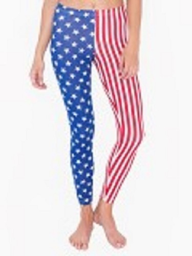 American Apparel imprimé drapeau 