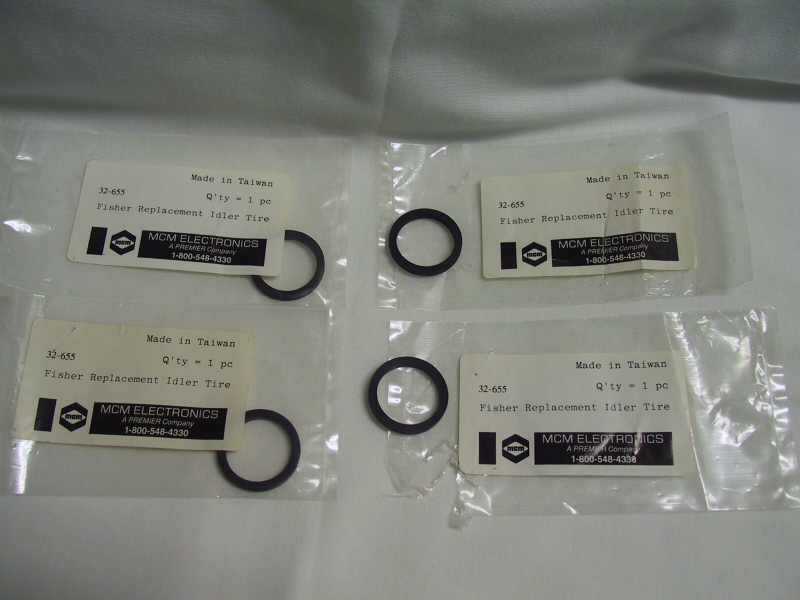 FISHER VCR IDLER TIRE FVH MODELS eBay