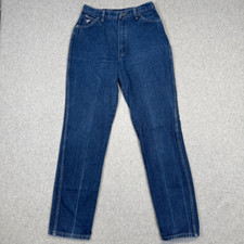 Vintage Wrangler Women's 12 Full Fit Curvy Medium Wash Jeans Rockabilly Cowgirl