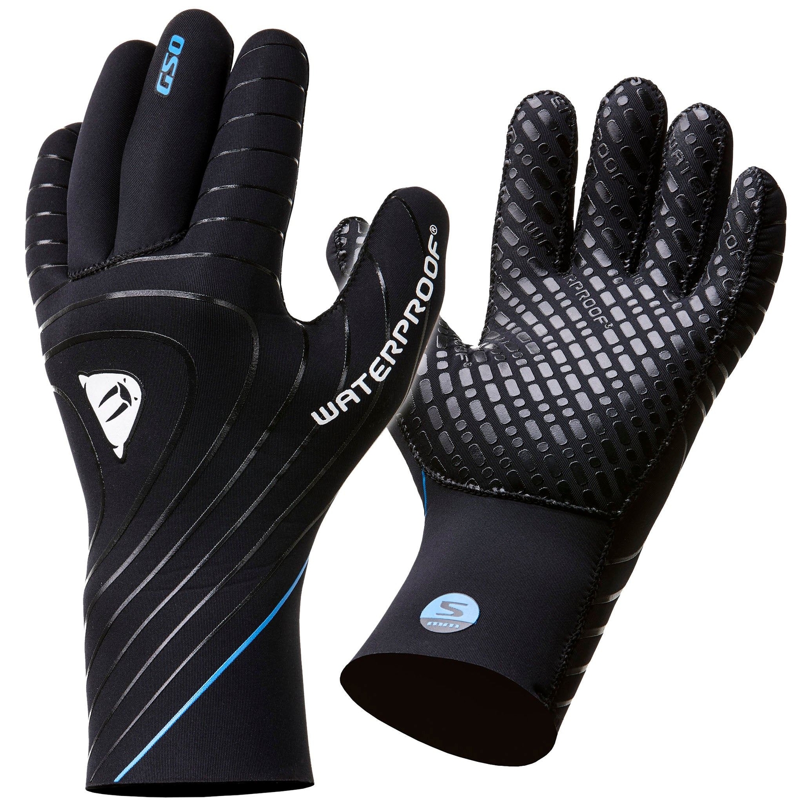 Waterproof G50 5mm Superstretch Neoprene Wetsuit Gloves - XXL