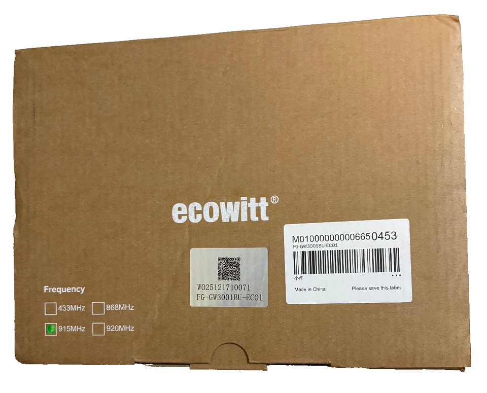Photo Sensor Array ECOWITT GW3001 Weather GW3000 Wi-Fi & Ethernet Gateway and WS90 Sensor ...