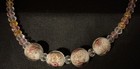 Artist  Venencia Wedding Cake Facet crystal,Rainbow Glitter Rose Necklace Set — photo 3