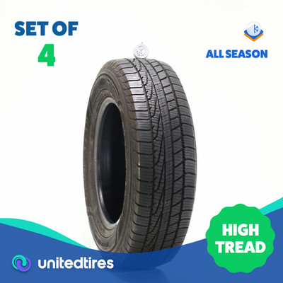 Set of (4) Used 215/70R16 Goodyear Assurance WeatherReady 100T - 8-8.5/32