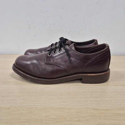 Chippewa Vintage Katahdin Oxblood Leather Vibram Sole Oxford Shoes Uk 10 Us 11