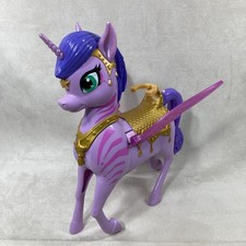Mattel 2017 Unicorn Princess Talking/Singing Wings Flutter Toy Purple Pink 11  .