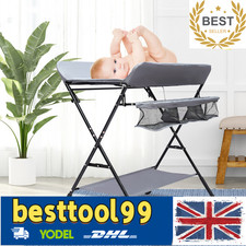 Multifunctional Baby Changing Table Folding Nursery Changing Station Bath Mat