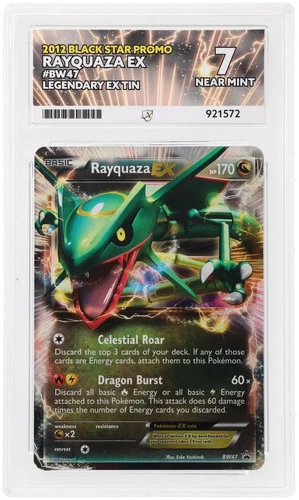 2012 Pokemon Rayquaza EX BW47 Black Star Promo ACE 7