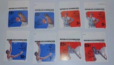 Dominican Republic 1982 XIV Central American Games Stamps Set MLH Perf & Imperf