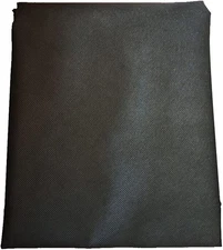 W 39inch by L 118inch Upholstery Cambric Dust Cover Fabric Black 