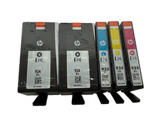 GENUINE 5-PACK HP 934XL BLACK 935XL COLOR Ink Cartridges OfficeJet Pro 6812 NEW